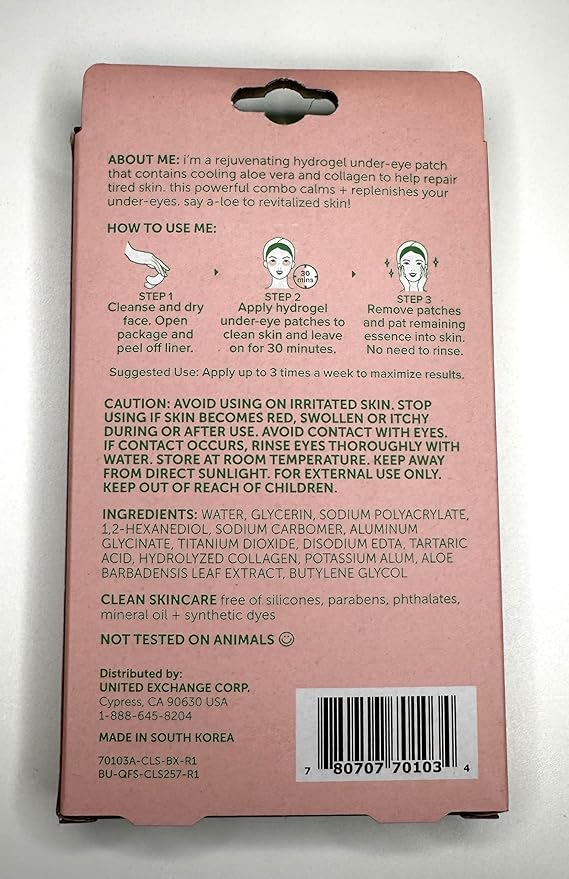 nu-pore Revitalizing Gel Eye Strips, Bulk Case of 48