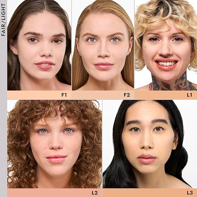 COVER FX Pressed Mineral Foundation - Shade F2 - Weightless Powder Foundation - Buildable Light to Full Coverage - Matte Finish - All Skin Types