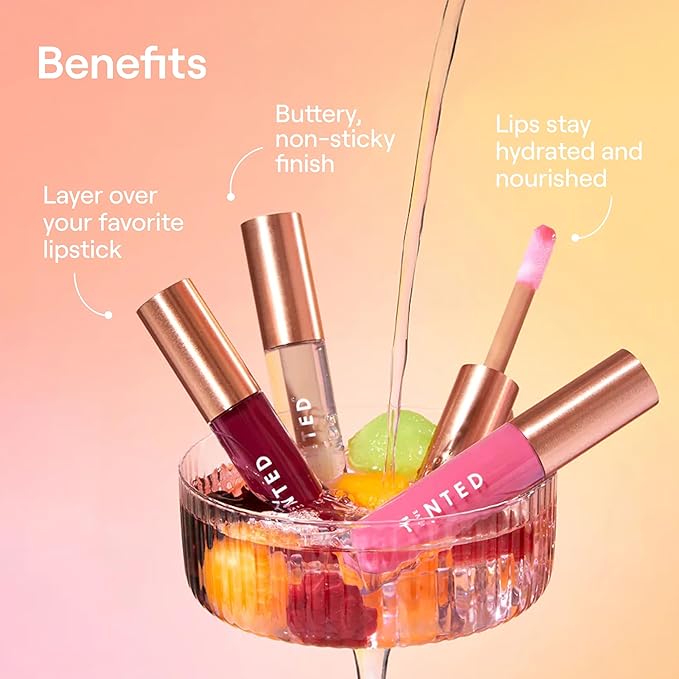 Live Tinted Softgloss Juicy Lip Gloss For Women – Hydrating Non-Sticky Lip Gloss with Hyaluronic Acid, Coconut Oil & Shea Butter – Sheer, Juicy Shine – Honeydew Heatwave .88 Oz