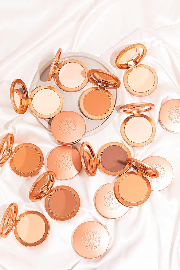 YENSA Super Serum Silk Powder Foundation - Matte Foundation Makeup to Blur and Smooth Pores - Provides a Radiant and More Even Skin Tone for a Natural, Healthy Glow - Fair 2 (0.35 oz)