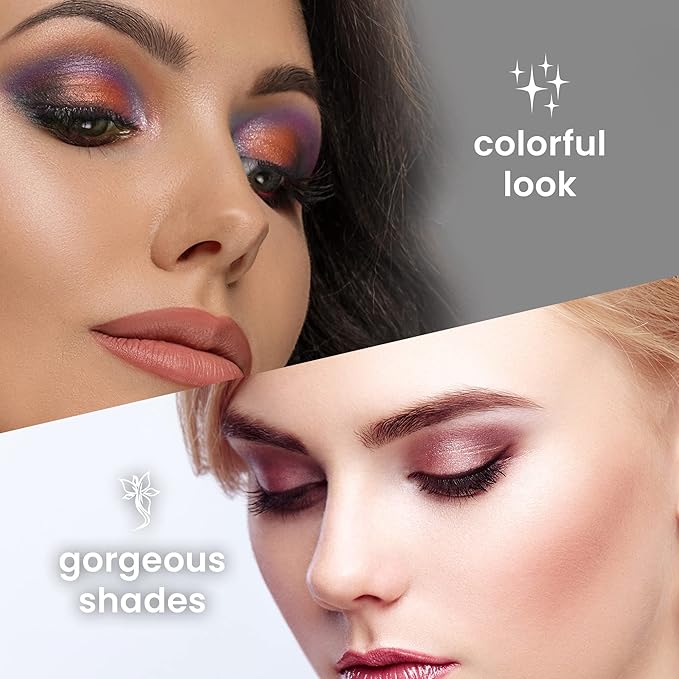 Cosmetics Fairy Tale 2 Eye Shadow Palette Makeup, 18 Ultra-Blendable, Vibrant Matte & Shimmer Eyeshadow - Eyeshadow Palette Set With Mirror - Long Lasting, Travel-Size Makeup Palette
