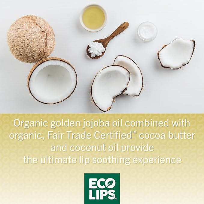 Eco Lips Lip Food - Nutrient Dense & Organic Lip Balm (Protect)
