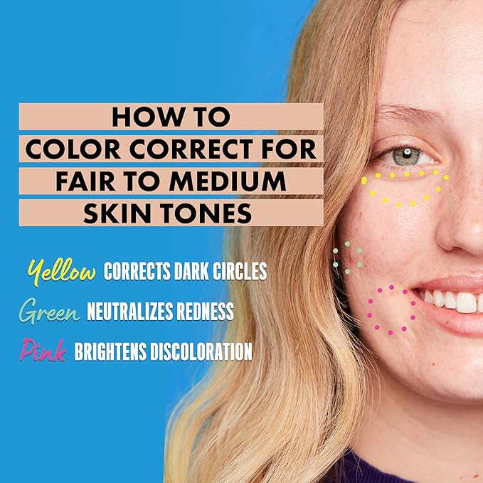 NYX PROFESSIONAL MAKEUP Pro Fix Stick Correcting Concealer, Buildable Medium Coverage Concealer Stick - Yellow