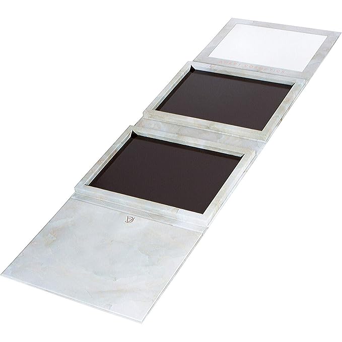 Marble Extra Large Empty Magnetic Makeup Palette Holds 70 Standard Magnetic Eyeshadows. Depot your Highlighters, Blushes, Powders and more