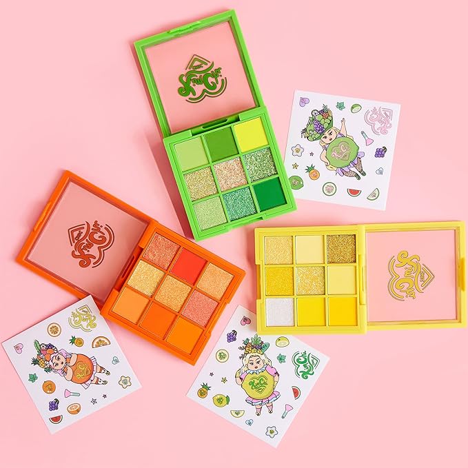 Kimchi Chic Beauty Citrus Queen - 9 Shades in 1 Makeup Palette - 02 LEMON