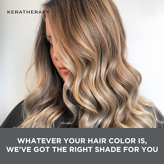 Keratherapy Keratin Infused Perfect Match Gray Root Concealer Spray, Blonde, 3 oz, 118 ml - Root Cover Up Spray to Hide Gray Roots - Keratin Therapy Hair Darkening & Temporary Scalp Concealer