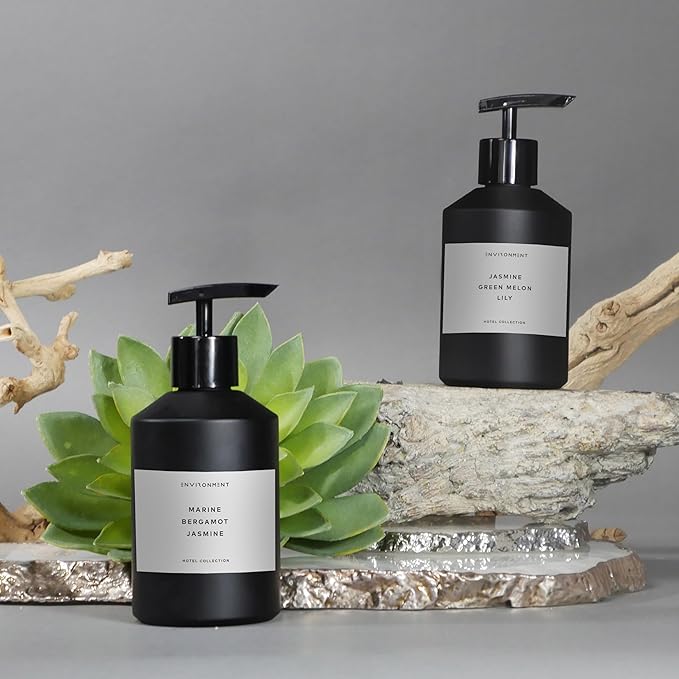 Environment Inspired by 5-Star Hotels FMT Lotion, 300ml Luxury Scented Lotion (Damask Rose | Vetiver | Guaiac Wood) Bathroom Luxury, Men & Women High-End Body Lotion, Hand Cream, Dry Skin Treatment