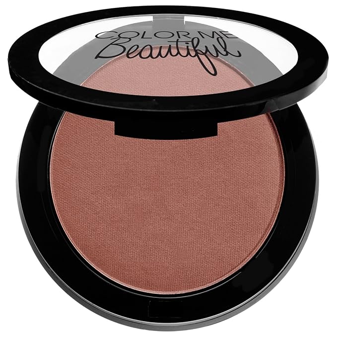Color Pro Blush by Color Me Beautiful, Pressed Powder Blush with Buildable Coverage, Complexion Enhancing Makeup