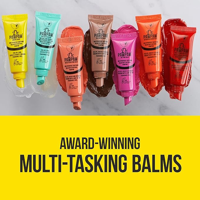 Original Balm, Multi-Purpose Natural No Fragrance Balm for Hydrating Lips, Skin, Hair, Cuticles, Nails & Beauty Finishing (10 ml)