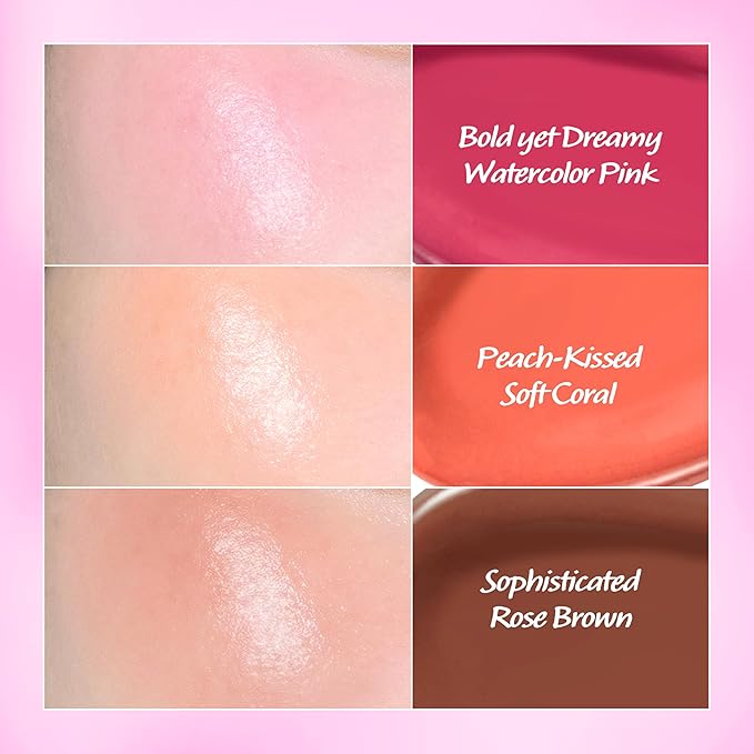 Touch in Sol In My Heart Stick Blush (#Punchy Pink) – Cream Blush Stick for Cheeks, Eyes & Lips – Korean Makeup Cheek – Creamy, Blendable Milk Blusher for Dewy Glow, Natural Finish, k beauty, 0.21 Oz