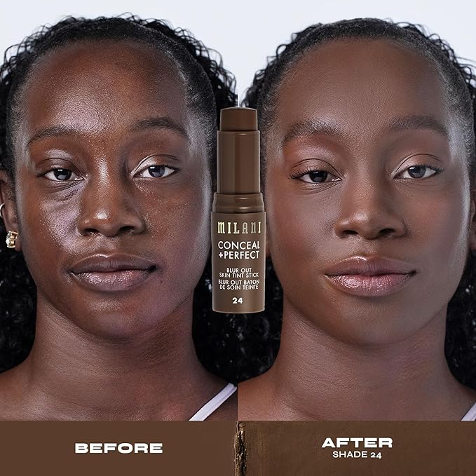 Milani Conceal + Perfect - Skin Tint Stick, Blur Out Tinted Moisturizer Makeup, Shade 024