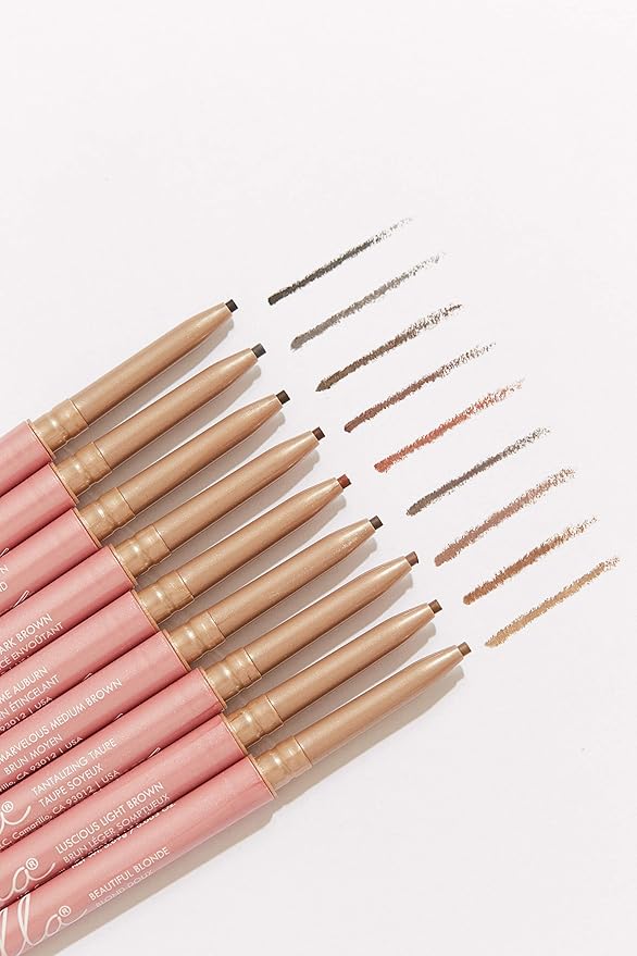 Chella Eyebrow Pencil – Easy-to-Use Brow Definer for Shaping, Filling & Blending – Long-Wear Taupe Eyebrow Pencils for Women with Precise Tip (Taupe)