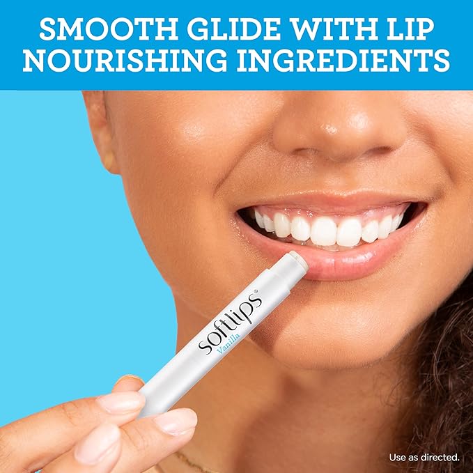 Softlips Lip Protectant SPF 20, Vanilla 2 count (Pack Of 6)