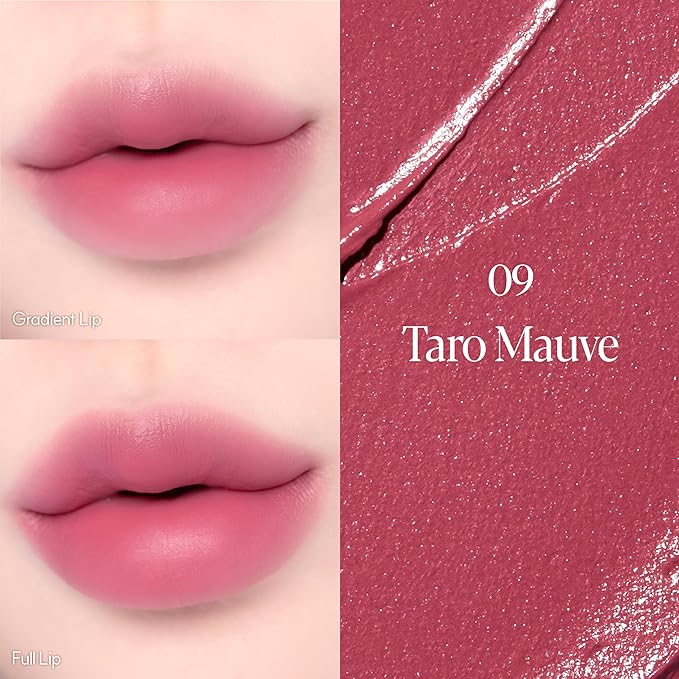 Espoir Couture Lip Tint Fitting Blur #9 Taro Mauve 0.14oz | Soft and Creamy Color for Blurry Lip Look | Smudge-Proof Fixing Lip Stain | Lightweight and Comfortable Matte Finish