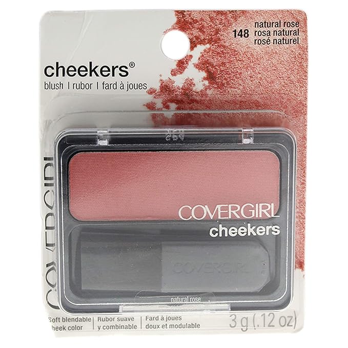 COVERGIRL - Cheekers Blush, Soft, blendable, lightweight formula, easy & natural look, 100% Cruelty-Free