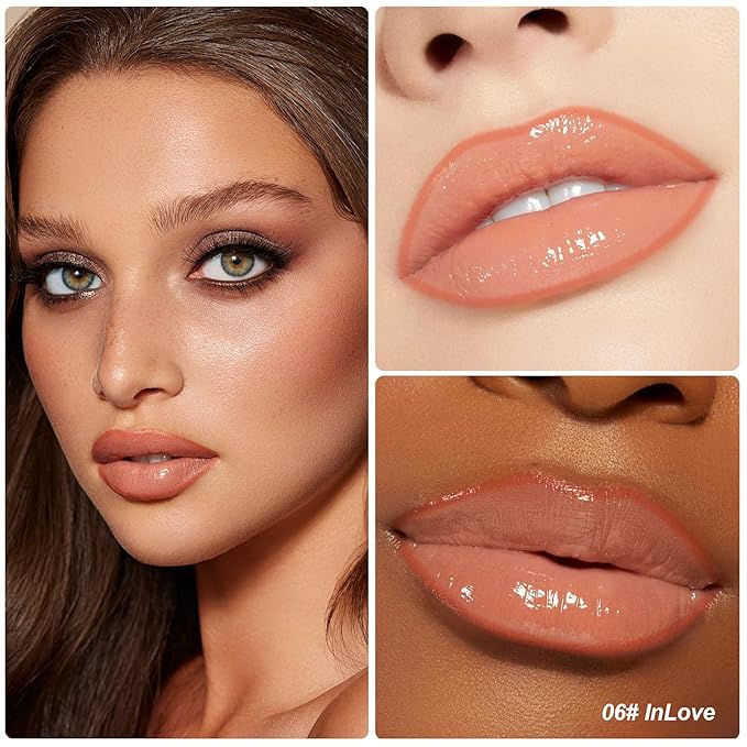 KISSIO Lip Liner Stain,Peel Off Lip Liner,Transfer Proof,Long Lasting and Waterproof,Lips Tint Tattoo,Natural Makeup Stain,Matte Finish,InLove