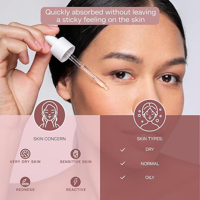 Christina Line Repair Hydra Theraskin +HA Face Serum - 30 ml - Wrinkle Smoother, Hyaluronic Acid and Hygroplex for Aging Skin - For Dry, Normal and Oily Skin Types