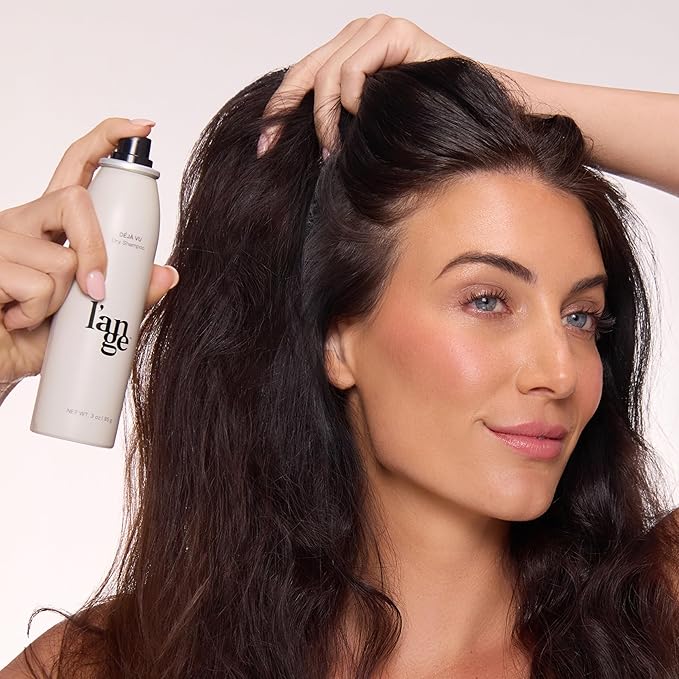 L'ANGE HAIR Deja Vu Dry Shampoo for Women - Ideal for All Hair Types, Light Oil Absorption, Restores Volume & Body, Clean Fresh Scent, Easy to Blend, Texture Shampoo for Women, Sulfate & Paraben Free