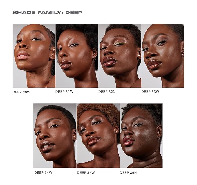 Morphe Lightform Liquid Foundation - Extended Hydration Foundation Makeup with a Lasting, Natural Radiant Finish - Long-Wearing Formula with Buildable, Medium Coverage - Deep 36N (1.01 fl oz)