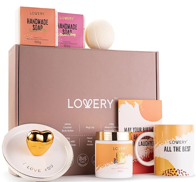Gift for Women, Personalized Gifts for Her, Funny Thank You Gift, Inspirational Gifts for Female Wife Mom Sister Coworker Mother Best Friend Girlfriend, Unique Happy Birthday, Spa Gift Set
