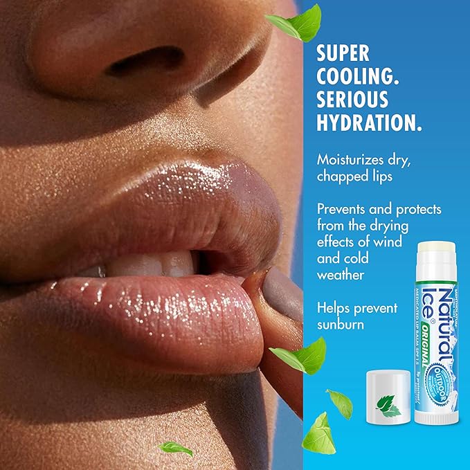 Natural Ice Original SPF 15 Medicated Lip Balm - 12 Count Pack