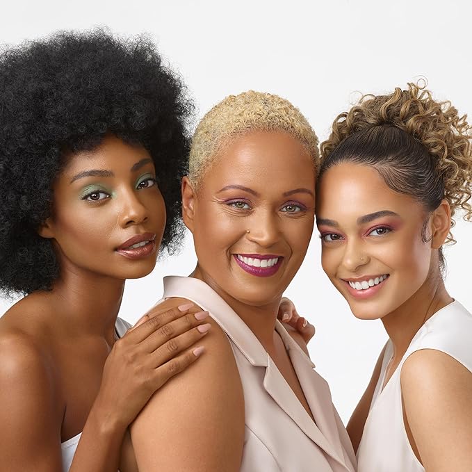 Black Radiance Eyeshadow Palette w/Applicators & Mirror 8810 Moroccan Mix, Beige, Blue, Brown, Red Brown