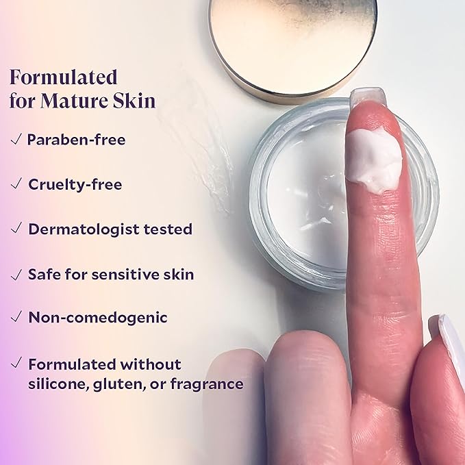 FIÈRA 24-Hour Rejuvenating Face Cream with Apple Stem Cells - Anti-Aging Moisturizer for Mature Skin, Day & Night Hydration, Improves Skin Tone, Texture, and Elasticity - 1.69 FL. OZ. / 50 ML