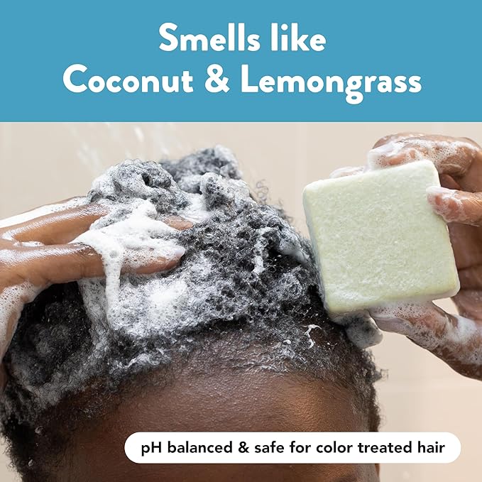 Ethique Curl Defining Solid Sulfate Free Shampoo Bar for Curly Hair - Professor Curl - Vegan, Eco-Friendly, Plastic-Free, Cruelty-Free, 3.88 oz (Pack of 1)