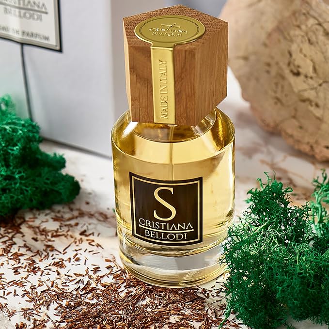 S for Unisex - Perfume for Women & Men - Long Lasting Cologne from Italy - Woody Musk Fragrance with Fig, Vanilla, Tobacco, and Musk Notes - Eau de Parfum - 3.4 oz EDP Spray