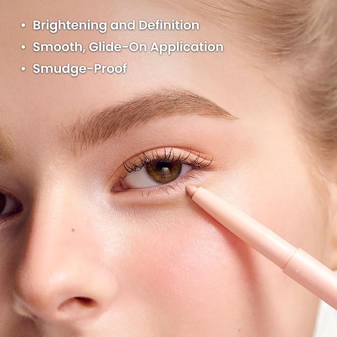 COLORGRAM Under Eye Highlighter Stick - 05 Berry | Silky-Smooth Long-Lasting Highlighter & Contouring Stick for Smudge-Proof, Shining Daily Makeup | K-Beauty Face Highlighters & Luminizers