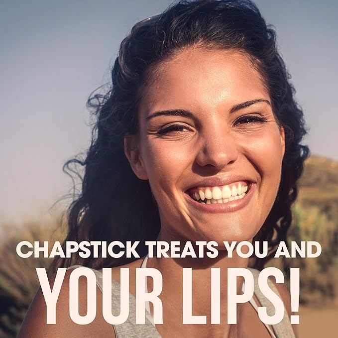 ChapStick Moisturizer 2-in-1 Lipcare 5-Pack (3 SPF 12, 2 SPF 15) – Original Lip Balm with Broad Spectrum SPF, Aloe & Vitamin E, 0.15 Oz Ea
