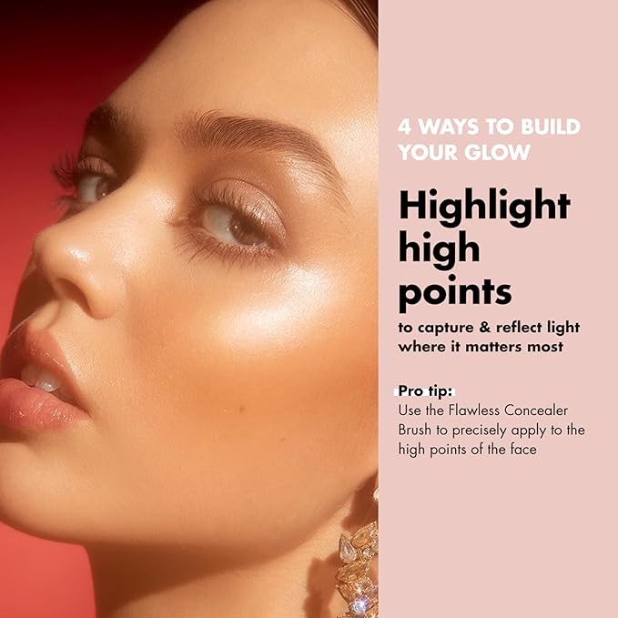 e.l.f. Halo Glow Liquid Filter, Complexion Booster For A Glowing, Soft-Focus Look, Infused With Hyaluronic Acid, Vegan & Cruelty-Free, 8.5 Rich