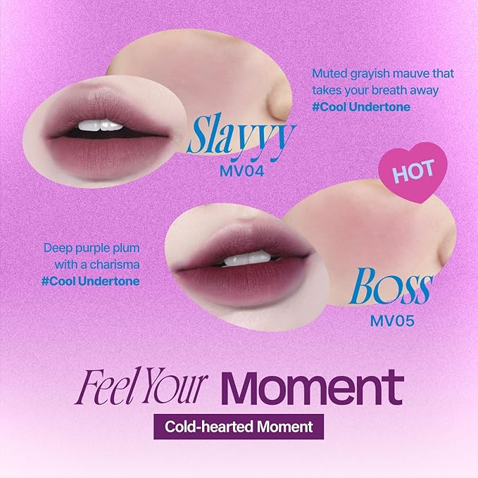 Lip&Cheek Blurry Pudding Pot | Cold-hearted Moment - Boss | Makeup Blush, Buildable Lightweight, Multi-Use Soft Matte Finish | 5g