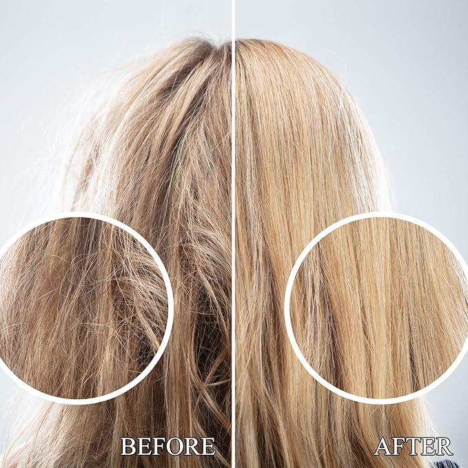 Luseta Keratin Smooth Shampoo and Conditioner Set Moisturizing and Hydrating for Damaged and Dry Hair Prevent Further Breakage Free of Sulfate and phosphate