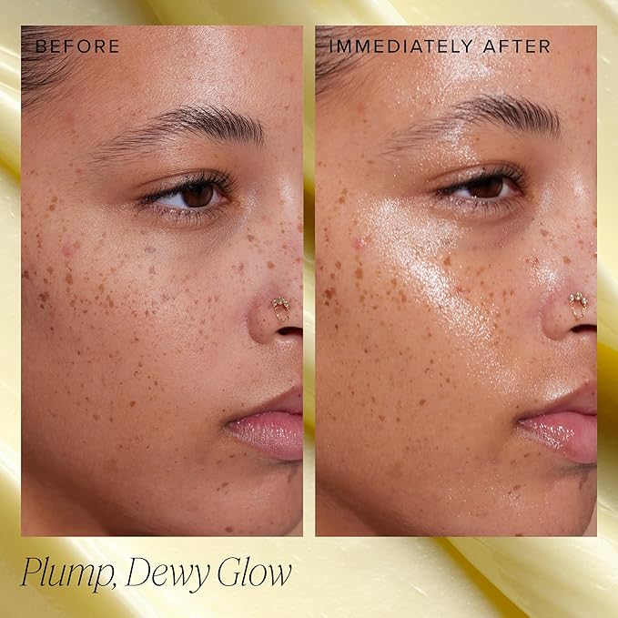 Farmacy Ceramide Face Moisturizer - Honey Halo Hydrating Facial Moisturizer for Dry Skin - Plumps, Soothes + Restores Skin with Potent Ceramides + Buckwheat Honey for a Dewy, Healthy Glow (9ml)