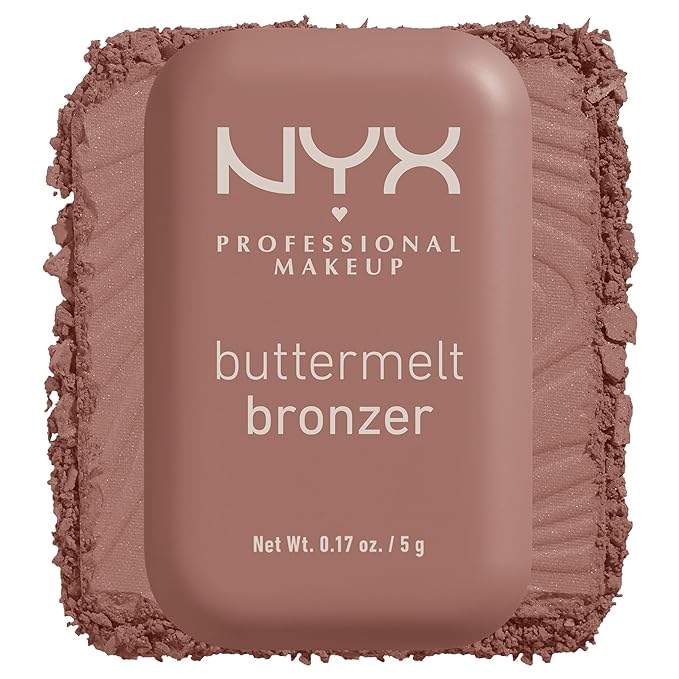 NYX PROFESSIONAL MAKEUP Matte Buttermelt Bronzer, Longwear Face Makeup with Up to 12 Hours of Wear, Vegan Formula - All Butta'd Up