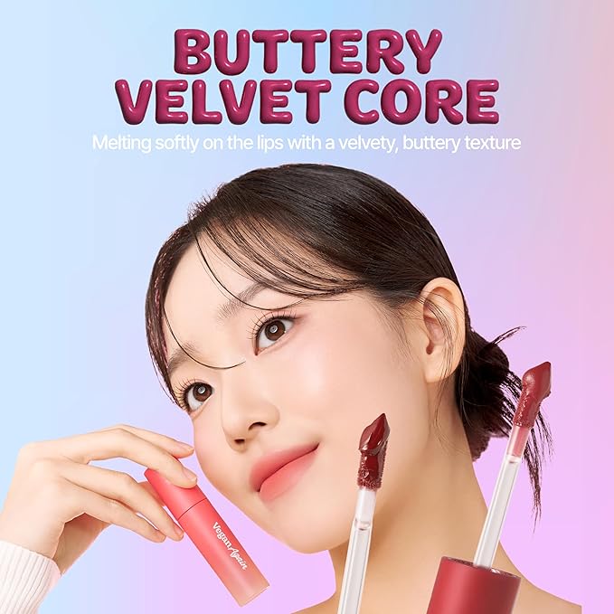 Touch in Sol Vegan Again Blur Core Lip Tint (#Brick Hazel) - Long Lasting, High Pigment Velvet Matte Lip Stain – Lightweight Smooth Blur Finish, 0.12oz