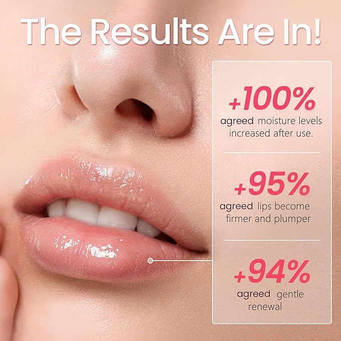 Lip Mask, Collagen Hydrating Lip Balm, Overnight Moisture Lip Butter with Hyaluronic Acid & Aloe Vera, Sleeping Nourishing Lip Butter Balm