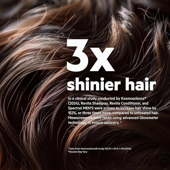 DS Labs Revita Shampoo – High-Performance Hair Density Shampoo, Volumizing & Thickening, Fuller, Healthier-Looking Hair, Sulfate & Silicone Free, For Men & Women, 500mL, Packaging May Vary