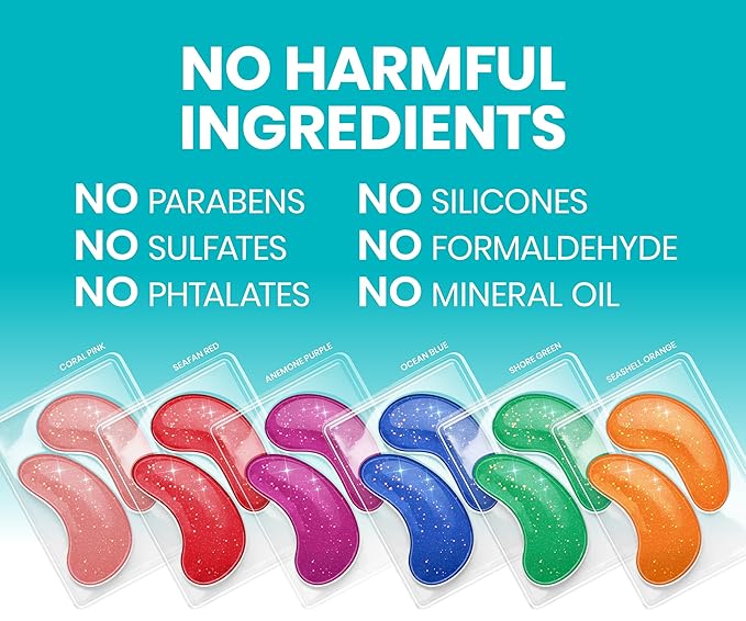 Stylia Under Eye Patches for Puffy Eyes and Dark Circles (30 Pairs) - Marine Collagen Under Eye Mask with Vitamin C, Hyaluronic Acid, Pearl Extract - Eye Masks for Dark Circles and Puffiness