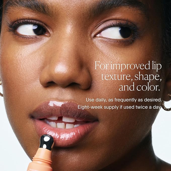 U Beauty The PLASMA Tinted Lip Compound - Anti-Wrinkle & Anti-Aging Treatment - Shimmery Plumping Lip Gloss, Hyaluronic Acid, Shea Butter, Salicylic Acid & Peptides Deeply Hydrate, Sunset - 15 mL