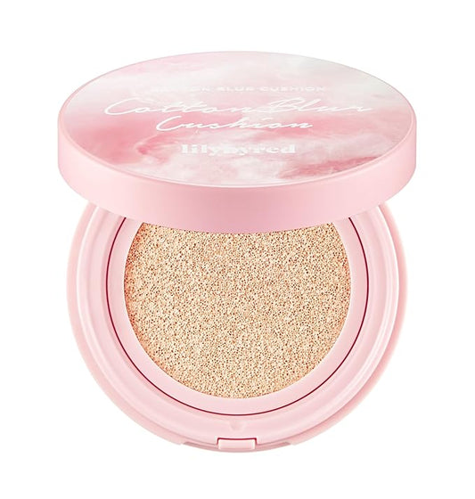 Cotton Blur Cushion SPF50+PA+++ - Skin Cover, Long-Lasting, Powdery Finish for a Flawless Look (19 Pure Cotton)