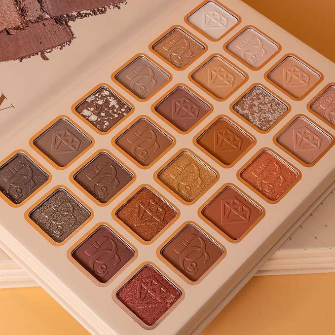 4-Layer Multi - Functional Beauty Book Kit- Style Makeup Palette Ingeniously Combines Eyeshadows, Blushes, Highlighters, Contour Powders In One,Best Choice for A Gift for Women (U137B)