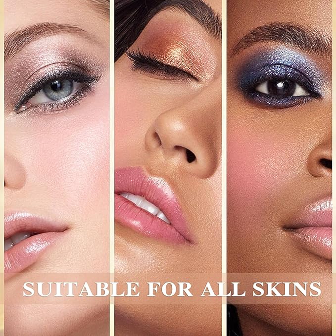 Cream Blush Stick with Brush and Makeup Sponge,Waterproof Multi Cream Makeup Stick,Lightweight,Long-lasting,2 in 1 Multi Blush for Cheeks & Lip Tint & Eyeshadow R