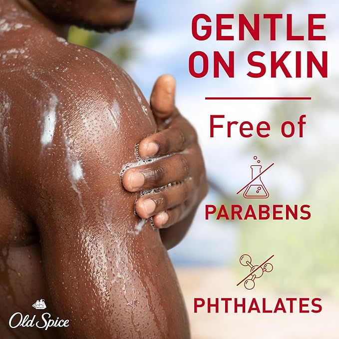 Old Spice Body Wash + Hand & Body Lotion Bundle Pack, 24/7 Moisturizing Freshness, For All Skin Types, Fiji with Palm Tree + Coconut Lasting Scent, 16 oz & 20 oz (Pack of 2)