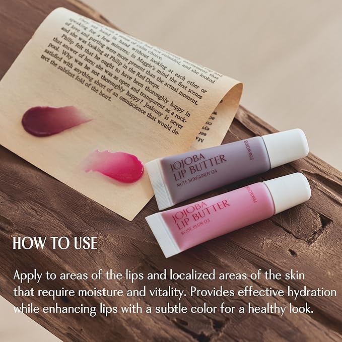 Jojoba Lip Butter (Mute Burgundy 04)