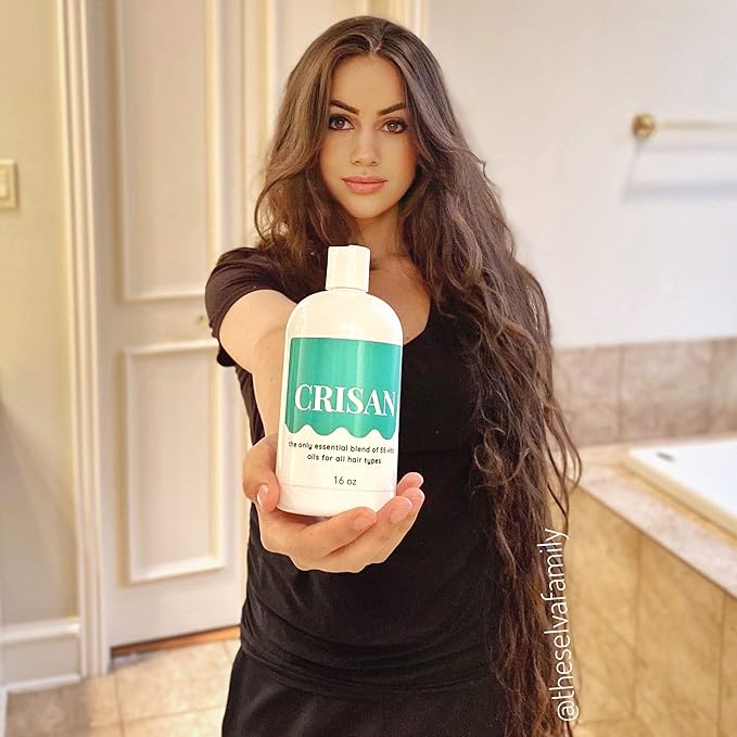 CRISAN 16oz Extreme Hair Growth and Strengthening Oil for Men and Women (16 fl oz)