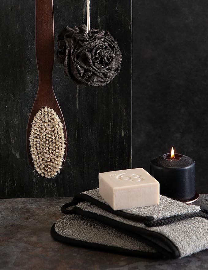 Urbana Spa Prive Men's Bamboo Charcoal Collection, Body Brush