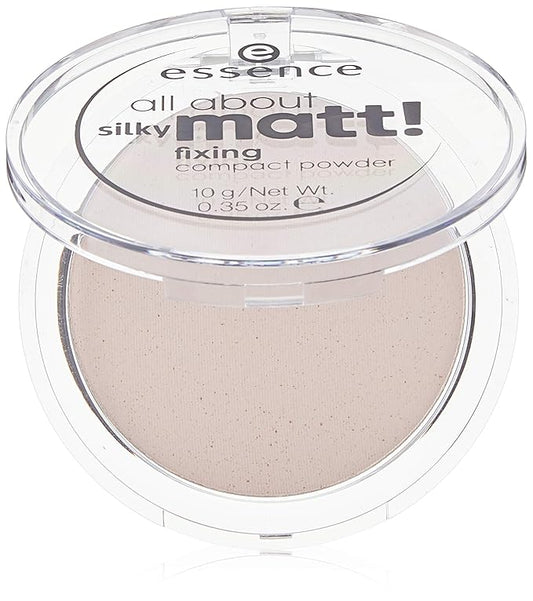 Essence All About Silky Matt! Polvos Compactos Fijadores 10