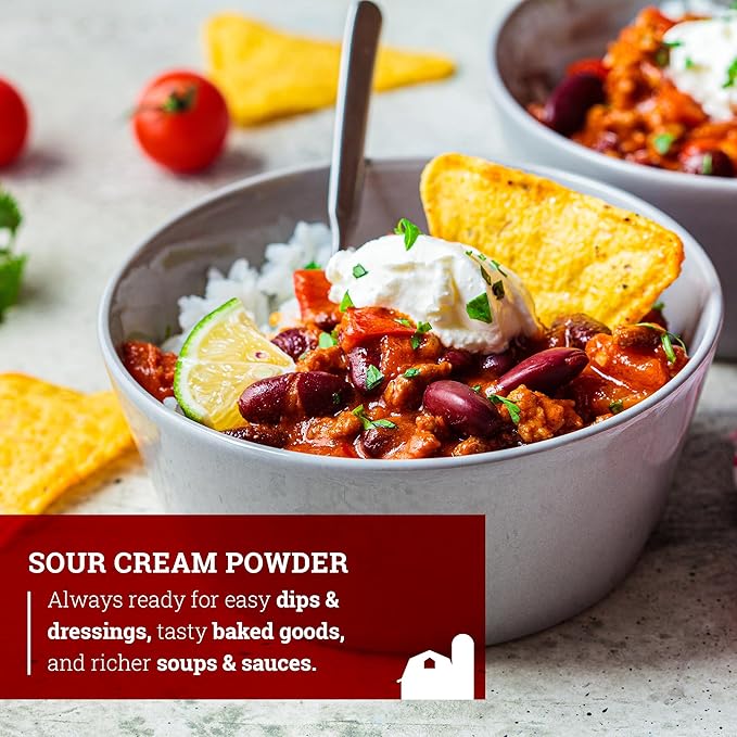 Hoosier Hill Farm Sour Cream Powder, 1LB (Pack of 1)